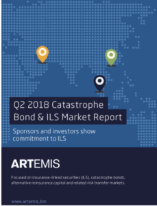 Artemis Q2 2018 ILS report front cover