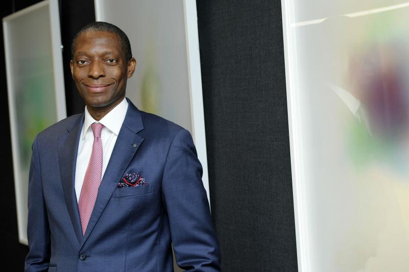 Moses Ojeisekhoba, Swiss Re, Reinsurance CEO