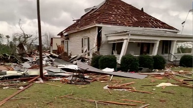 Deadly tornadoes cause destruction across Alabama