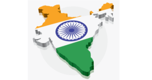 india-map-flag