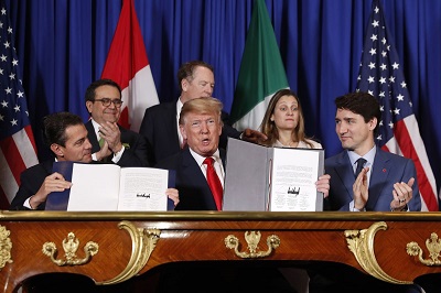 Chubb voices approval for US-Mexico-Canada trade agreement