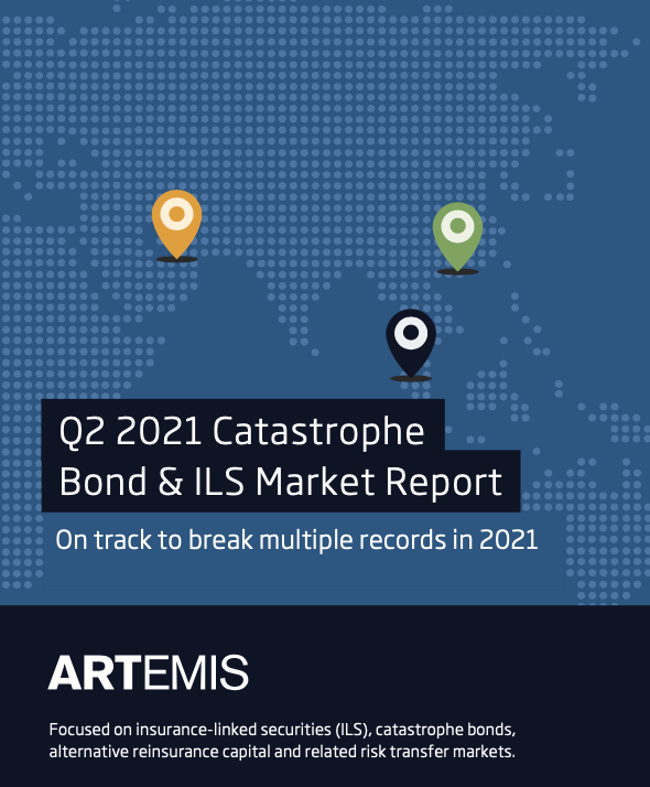 Cat bond & related ILS issuance sets new record in Q2 2021 at $8.5bn: Report